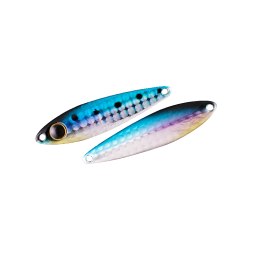 Jackall Binbin Metal TG — Iwashi — deux faces du coloris ; un seul jig de 100 g vendu