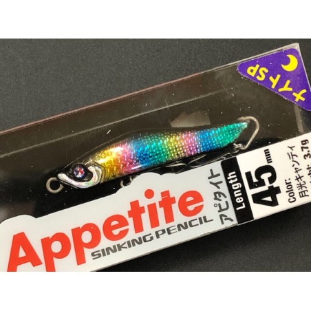 Xesta Appetite 45S 45 mm 3,7 g — PG003 SKCC — produit dans son emballage avec hameçons montés