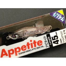 Xesta Appetite 45S 45 mm 3,7 g — PG004 KAE — produit dans son emballage avec hameçons montés