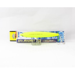 DUEL Aile Magnet TG Minnow 125F MCL — vue de dessus avec triples montés et emballage 125F