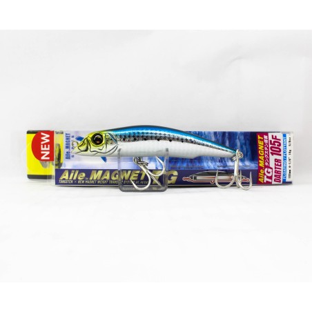 DUEL Aile Magnet TG Darter 105F HIW Iwashi — deux hameçons triples montés et emballage 105F