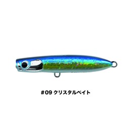 JINBEEE TOBiee 90 n°09 Crystal Bait — visuel officiel du coloris vendu, sans hameçons visibles