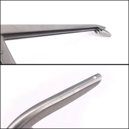 Pince Extractor — détail de la tige allongée et de l’extrémité de la poignée