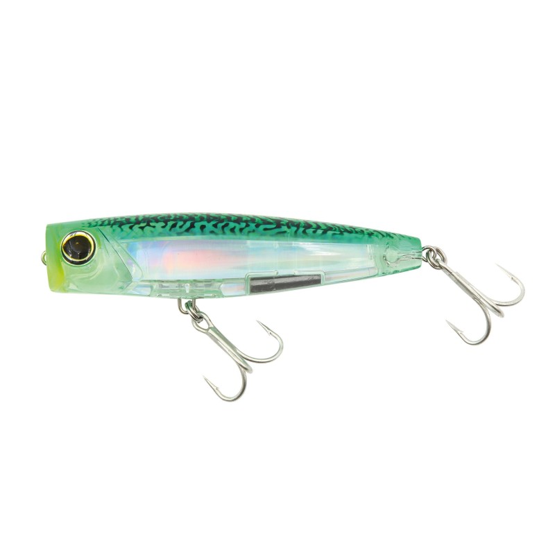 Yo-Zuri 3D Inshore Popper 120F – 120 mm – 45 g – Green Mackerel holographique (HGM)