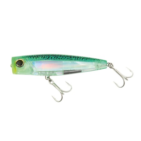 Yo-Zuri 3D Inshore Popper 120F – 120 mm – 45 g – Green Mackerel holographique (HGM)