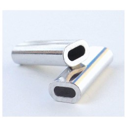 SLEEVE OVAL ALU 1.8mm x50