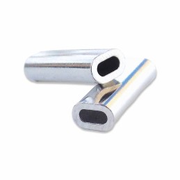 Explorer Tackle sleeve ovale aluminium 1,6 mm – sachet de 100 – vue 2