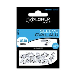 Explorer Tackle sleeve ovale aluminium 2 mm – sachet de 30 – vue 4