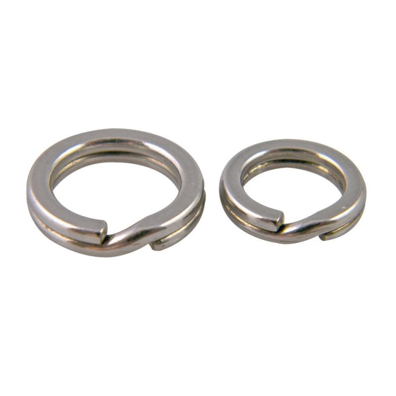 Flashmer anneaux brisés inox forgés 6 mm – 23 kg – sachet de 10