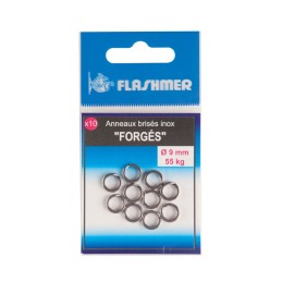 Flashmer anneaux brisés inox forgés 6 mm – 23 kg – sachet de 10 – vue 3