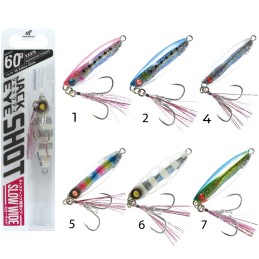 Hayabusa Jack Eye Shot Slow Wide 60 g – emballage et nuancier des coloris