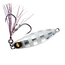 Hayabusa Jack Eye Shot Slow Wide 60 g – coloris n° 6 Silver Zebra Glow