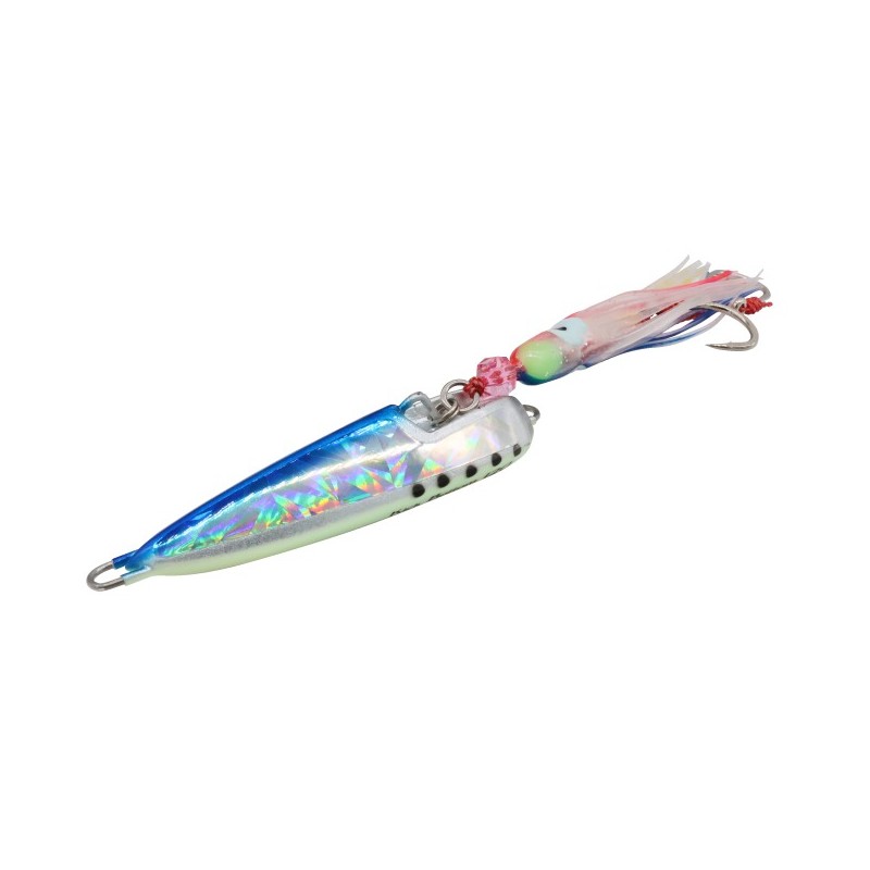Hayabusa Jack Eye Kick Bottom Power Hook 150 g – coloris n° 2 Blue Sardine Glow Belly