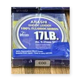 Arashi fluorocarbone 100 % Tonnam – 17 lb (7,7 kg) – Ø 0,35 mm – 50 m