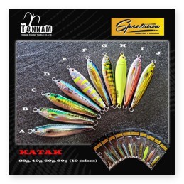 Jig Spectrum Katak 150 g – 10,2 cm – coloris Green (B)