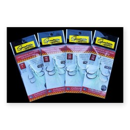 Assist hook Spectrum Luminous Metal PE – hameçon TJH-03 n° 2/0 – 2 montages
