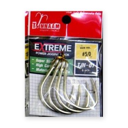 Hameçon de jigging Tonnam Extreme TJH-01 – n° 5/0 – sachet de 6