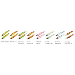 Jig tungstène Nature Boys TG Rider 80 g – coloris 04K Red Gold Glow Dip