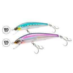 Leurre Duel Aile Magnet TG Minnow 105F – 105 mm – 18 g – coloris 10 PTM Pink Head Clear