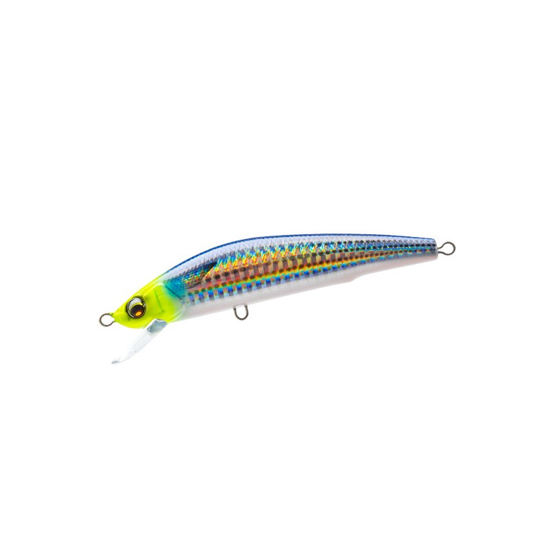 Leurre Duel Aile Magnet TG Minnow 125F – 125 mm – 27 g – coloris 2 HCHM Chart Head Bora