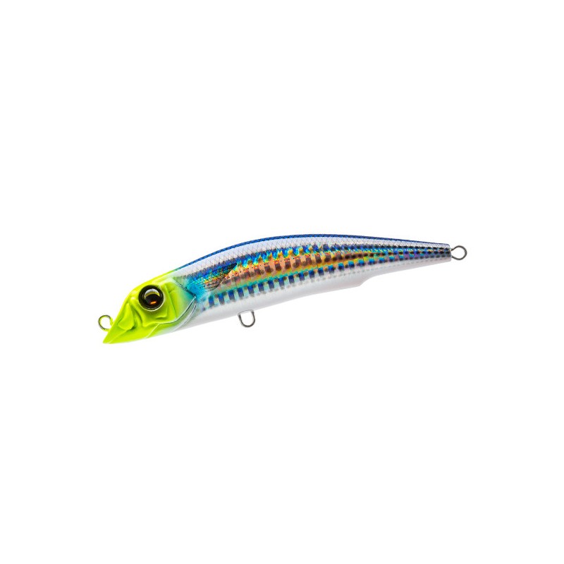 Leurre Duel Aile Magnet TG Darter 105F – 105 mm – 18 g – coloris 2 HCHM Chart Head Bora