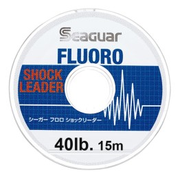 Shock leader fluorocarbone Seaguar Fluoro Shock Leader 15 m – 40 lb (18,1 kg)