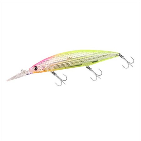 Leurre Daiwa Shoreline Shiner Z Set Upper Full Back 125S-DR – 125 mm – 37,5 g – coloris LI Pink Head Clear Chart
