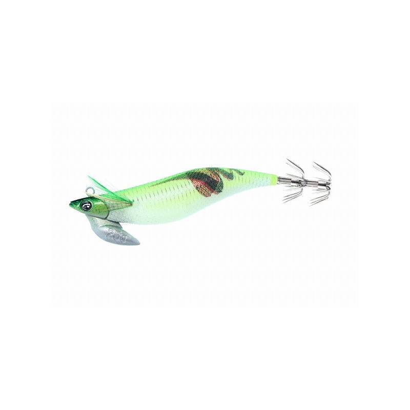 Turlutte Kizakura Egibow Aori TR 3.0 – 25 g – coloris 04 Iwashi Green