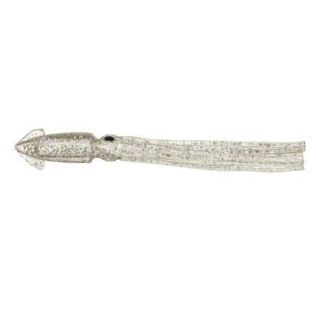 Leurre souple Fish Arrow Flash J Squid 3,5" SW – coloris n°01 Clear Holo
