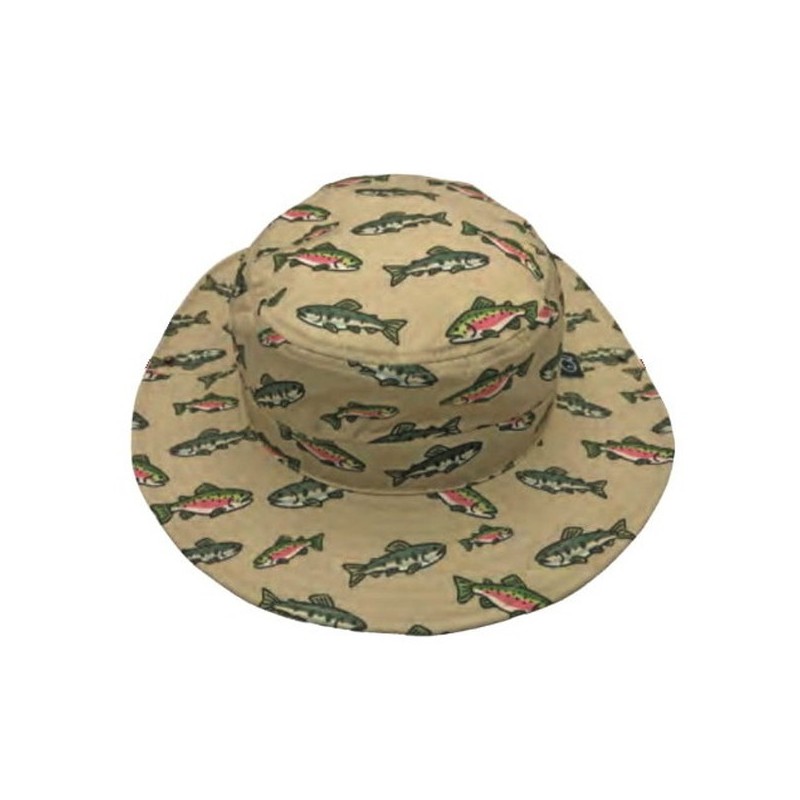 Bob Kohinata Gyogyo Hat – motif Trout II (sable)