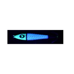 Leurre à calamar Progre Matsuri Baby Metal 18 g – coloris CG Chart Glow