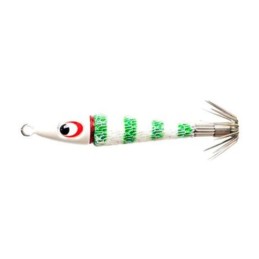 Leurre à calamar Progre Matsuri Baby Metal 18 g – coloris ZG Zebra Glow