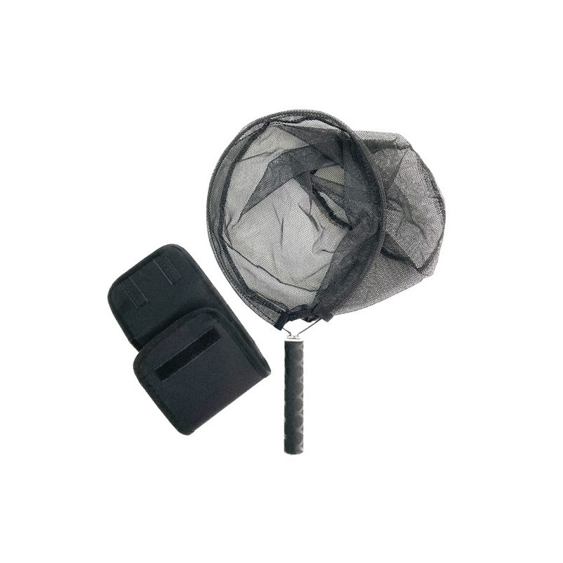 Épuisette de rivière Nakajima Keiryu Rubber Net C 28 cm