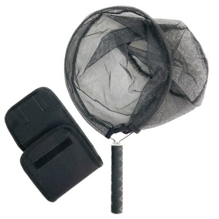 Épuisette de rivière Nakajima Keiryu Rubber Net C 28 cm
