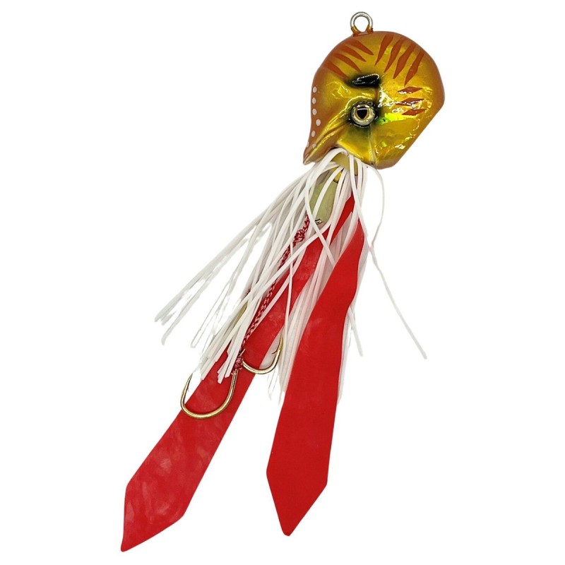 Tai-rubber Fujiwara Any-F Orca 20 g – coloris OR Orange × Red