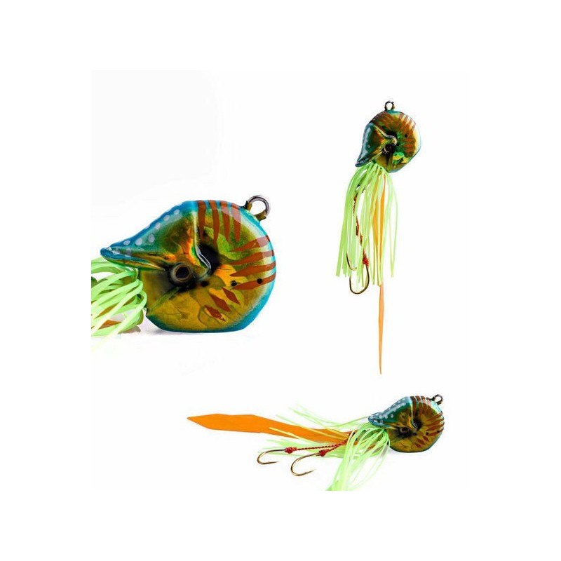 Tai-rubber Fujiwara Any-F Orca 20 g – coloris BL Blue × Orange