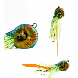 Tai-rubber Fujiwara Any-F Orca 60 g – coloris BL Blue × Orange