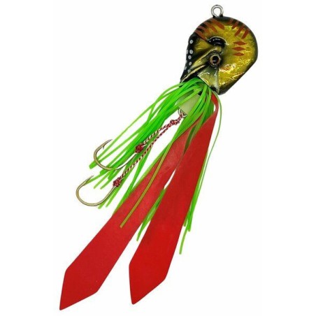 Tai-rubber Fujiwara Any-F Orca 100 g – coloris BK Black × Red