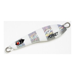 Jig tungstène Predge TG Hornet 100 g – coloris Silver Zebra Glow