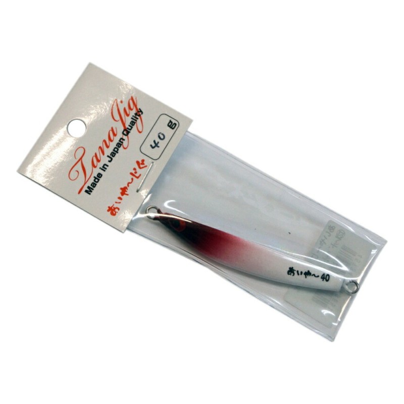 Jig Tanajig Aiya Jig 40 g n°12 Red Head Pearl