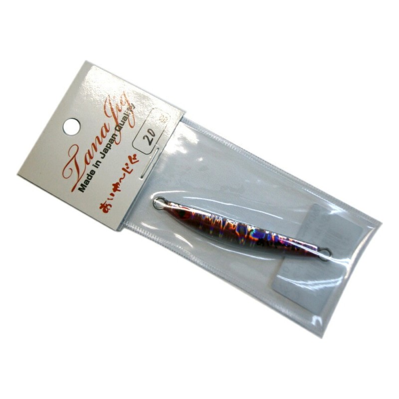 Jig Tanajig Mini Aiya Jig 20 g n°3 Silver Red Line