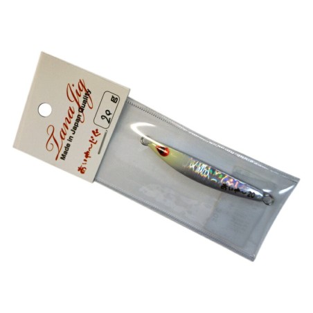 Jig Tanajig Mini Aiya Jig 20 g n°11 Glow Head Silver