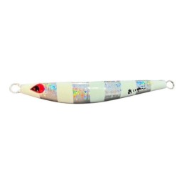 Jig Tanajig Aiya Jig 60 g n°2 Silver Half Zebra Glow