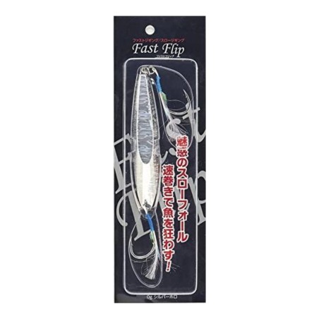 Jig Gear-Lab Fast Flip 150 g Silver Holo