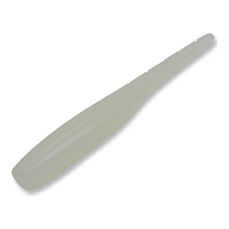 Leurre souple Dreemup Dream Dart 8 4 pouces n°01 White Glow