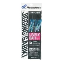 Sabiki Hayabusa FS701 Teibou Jigging Sabiki EX Lively Bait 2 hameçons – M