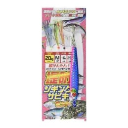 Ensemble Hayabusa HA281 Teibou Jigging Sabiki 3 hameçons + jig 20 g