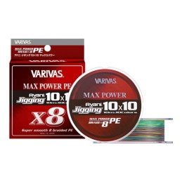 Tresse PE X8 Varivas Avani Jigging 10×10 Max Power 1200 m – n° 10 (137 lb)