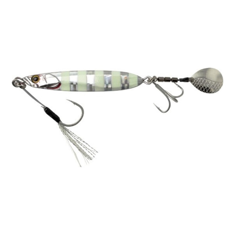 Jig à palette Jackall Big Backer E-Blade 7 g – Glow Stripe