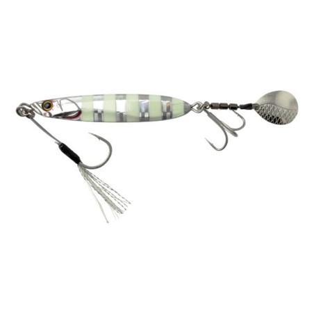 Jig à palette Jackall Big Backer E-Blade 7 g – Glow Stripe